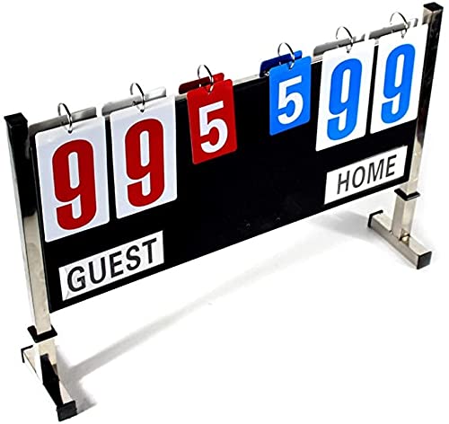 Marcador Deportivo Portátil 60 x 40 cm Negro miniatura 2