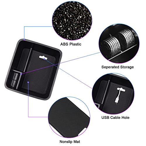 SXCY per Seat Alhambra Vano Portaoggetti per Auto