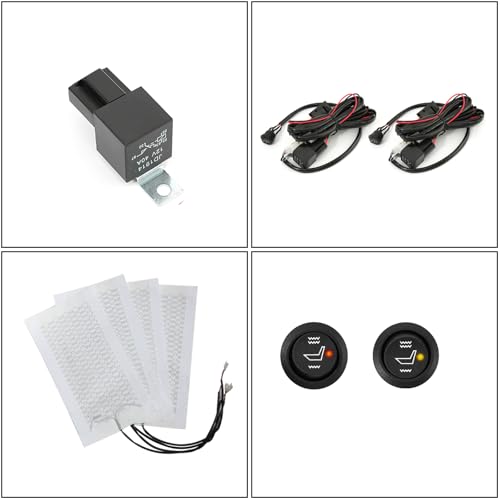 image for vokoroad Universal Seat Cover Accessories Kit for Full Back and Seat, 