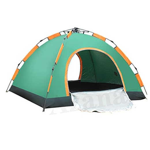 Tienda De CampañA 2 Personas Tiendas Iglú Gran Espacio Anti-UV Tienda De CampañA Automatica Camping, Playa, Senderismo, Mochilero 200x150x110cm (6.5x4.9x3.6ft),Verde