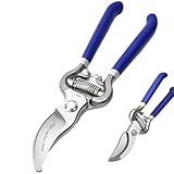 Entretien Jardin Simplifié: Ces sécateurs de jardin permettent une manipulation fluide des , fleurs, annuelles, légumes, , haies et petits arbres. Ils réalisent des coupes précises qui favorisent une croissance robuste et simplifient l'entretien dans toutes les zones de votre jardin ou cour, rendant le soin des accessible à et améliorant l'apparence globale de votre extérieur.