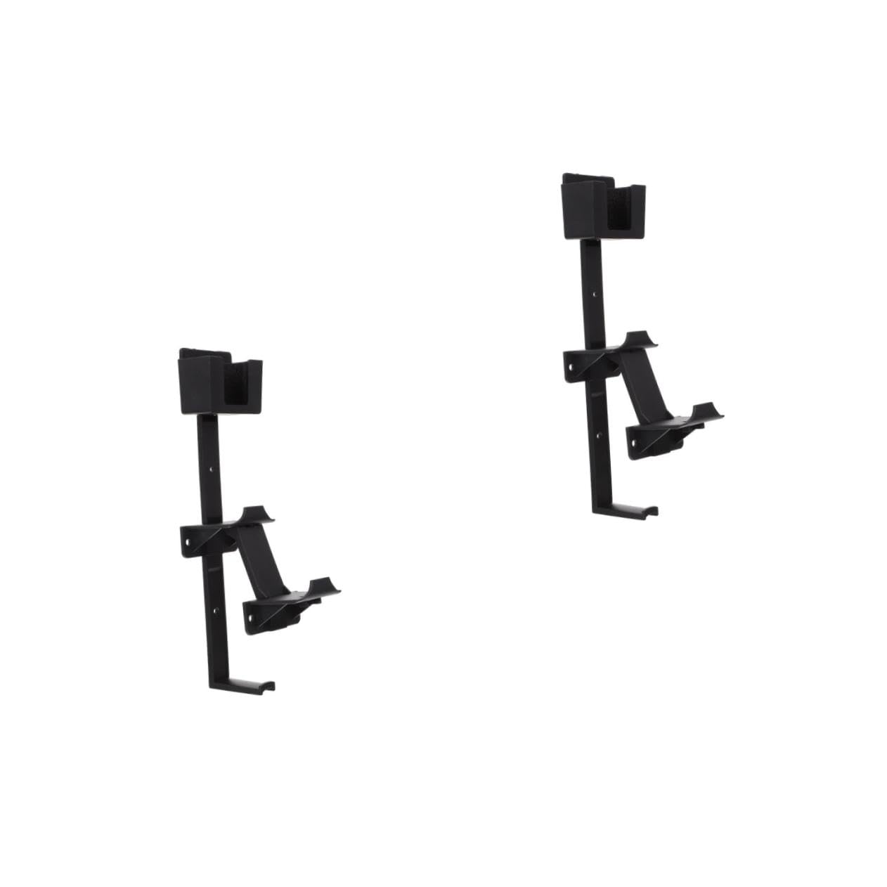 PRETYZOOM 2 Juegos Colgador De Auriculares Soporte De Auricular De Soporte Del Controlador De Juego Remoto Estante Del Controlador De Juego Auriculares Orejeras Abdominales Black