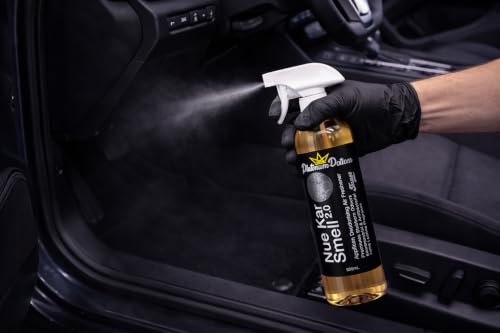 Image of Water-Based Car Air Freshener Spray | Luxury Automotive Deodorizer | Mold-Resistant Formula | Eliminates Odors and Refreshes Vehicle Interior | 17 fl oz | Nue Kar Smell 2.0