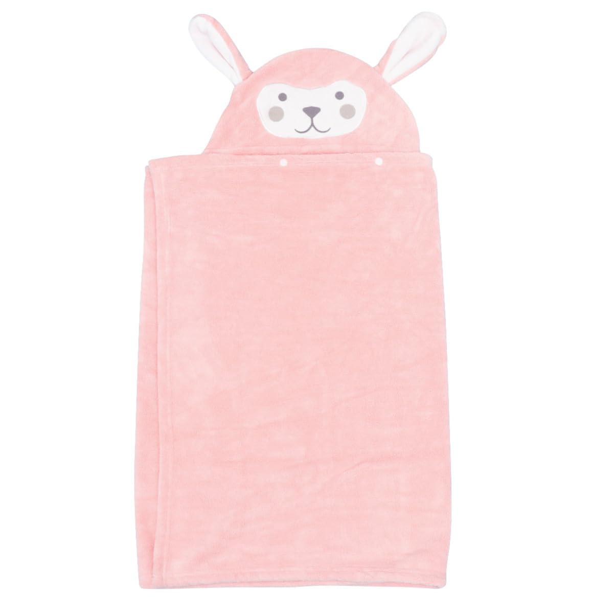 Hohopeti Toalla de Baño Absorbente y Transpirable Capucha de Coral Fleece para Niños Estilo Dibujos Animados Presa Diseño de Conejo para Playa y Parque Acuático