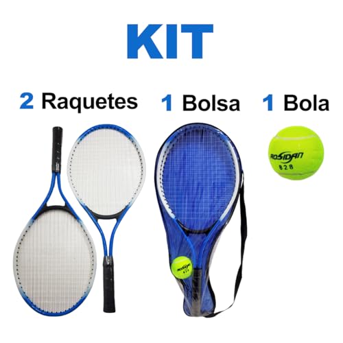 Kit Tennis Infantil Red Star 2 Raquetes + 1 Bola