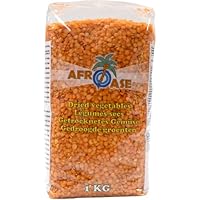 AFROASE - Linsen Halb Rot - 1X 1 KG