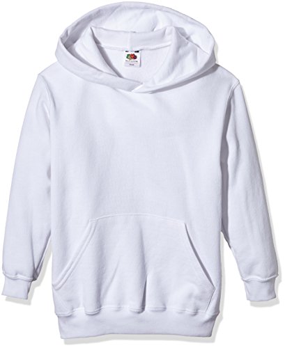 Preisvergleich Produktbild Fruit of the Loom Jungen Sweatshirt, Weiß - Weiß, 152