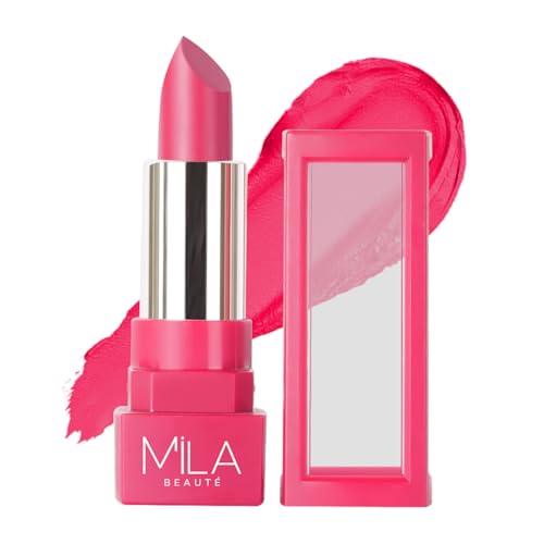 Image of MILA BEAUTE Matte Lipstick | Highly Pigmented & Lightweight Formula | Matte Finish | Gives Full Coverage | Shade -