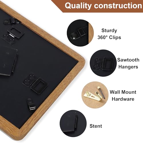 ccdcc 5x7 Solid Teak Wood Picture Frames, Set of 2 #TOP30