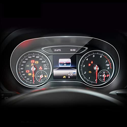 Funiur Painel de instrumentos de tela do carro endureceu filme de vidro GPS Velocímetro Derêdação Pr