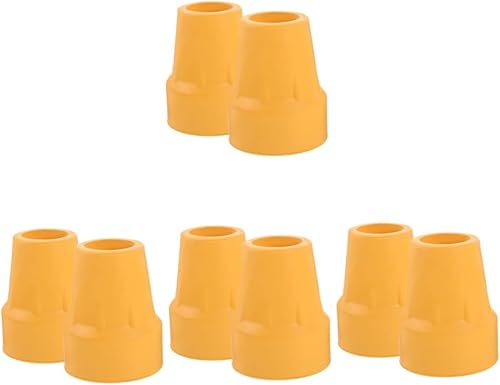 Miniatura 12 de NOLITOY 2 juegos de puntas de muletas para bastones antideslizantes para bastones de trekking, 2 unidades