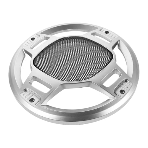 IWOWHERO 防塵スピーカーグリルカバー 丸型属メッシュ製 耐衝撃性強化で音