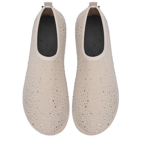 Image of WateLves Womens Barefoot Water Shoes Travel House Slippers for Indoor and Outdoor Aqua Socks for Beach Swim Surf Yoga Dancing Camping Must Haves