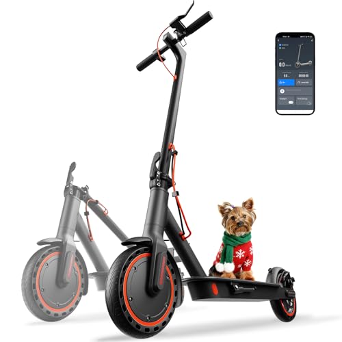 Seemar Trottinette Electrique Adulte,antivol Ultra Legere APP, Moteur Puissance maximale 650W/25KM/H Autonomie 35KM Batterie 36V 7.8Ah,Trotinette électrique...