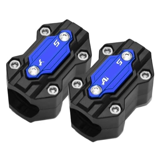 Bloc de protection moteur moto bleu pour les road-trips en Super Tenere 1200