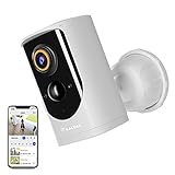 Wireless Security Camera Outdoor WiFi with Rechargeable Battery Power,Free Cloud Storage,1080P 2.4G WiFi Surveillance IP CCTV Camera,IP65 Waterproof, Motion Sensor, Night Vision,2-Way Audio