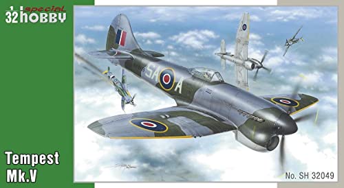 Tempest MK V Modèle SH32049 fini les pièces floues avec cette maquette précise