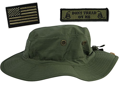 Gadsden and Culpeper Operator Boonie Hat Bundle & Patches - USA/DTOM