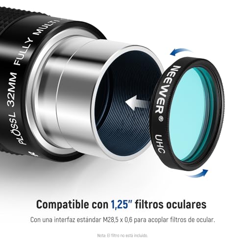 Ocular Plössl NEEWER 1,25 Pulgadas 32mm para Telescopio - Fernando Cortés