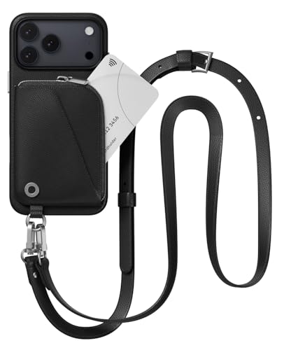 �yMagEasy�z iPhone 17 Pro Max �Ή� �P�[�X �V�����_�[ �X�g���b�v �t�� �J�[�h���� ���� �� �v �X�}�z�P�[�X �J�[�h ���[ �|�[�`�t�� ���z ��� �V�����_�[�P�[�X [ iPhone17ProMax �A�C�t�H�� 17ProMa
