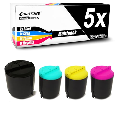 Pack toner CLP-300A Eurotone couleurs éclatantes haute définition pour Samsung CLX3160