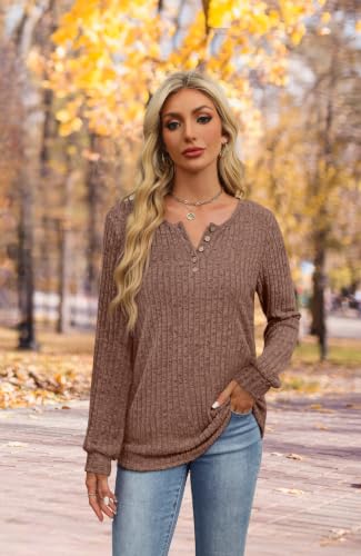 Image of XIEERDUO Sweater for Women Winter Clothing Long Sleeve Shirts Fall Fashion Must Haves Comfiest Airport Outfits Trendy