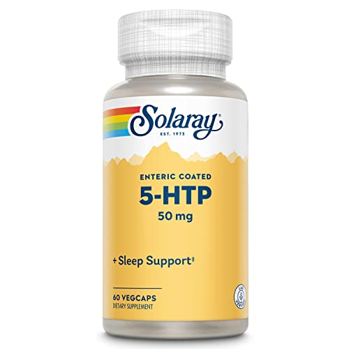 Image of SOLARAY 5-HTP - 50 mg - 60 Enteric-Coated Capsules