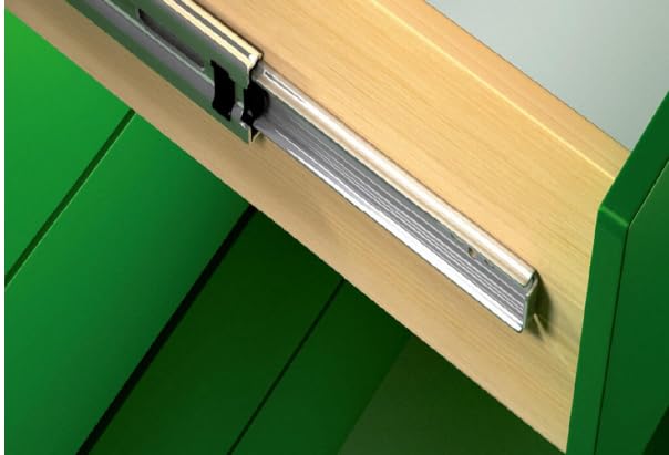 Image of Quba Drawer Channel | Regular Close Ball Bearing Telescopic Channel for Drawers (12 inh)