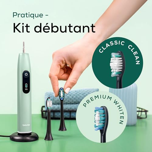 Brosse a Dent Sonique Beurer SC 50 5 Modes 2 Embrayages Minuteur Capteur de pression - vue 7