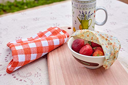 Kit de Pano de cera de abelha com 4 tam. PP, P, M, G