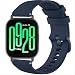 Produktbild GIOPUEY Armband Kompatibel mit Xiaomi Redmi Watch 5 Active/5 Lite, Weiches Silikon Armband [Verschleißfest] [Atmungsaktiv] Ersatzarmband - Dark Blue