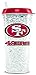 NFL San Francisco 49ers Duck House Crystal Tumbler with Straw