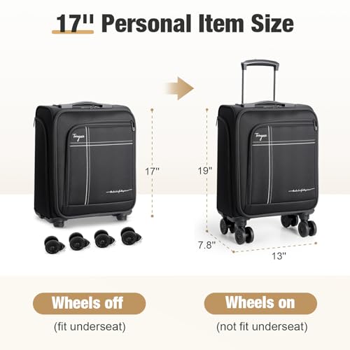 Tonyeee 17-Inch Removable Wheel Spinner