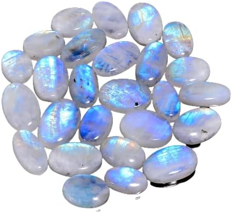 Piedra preciosa suelta natural, 5 piezas, cabujones, lote de joyería, piedras preciosas sueltas, forma de piedra ovalada y pera, tamaño de piedra