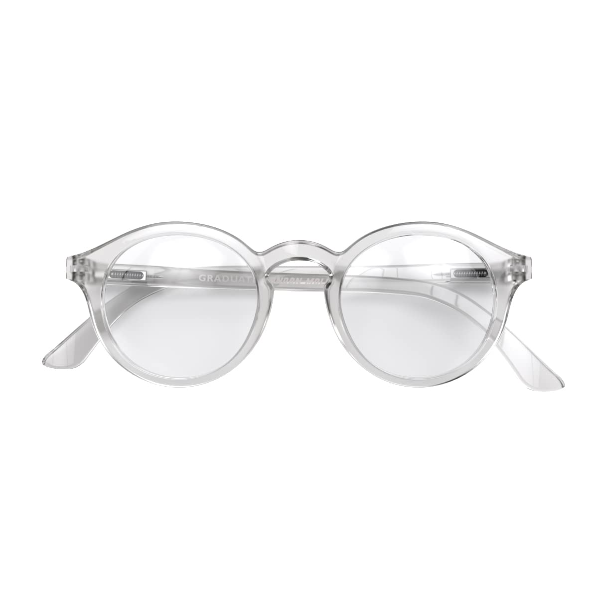 LONDON MOLE Gafas | Gafas de lectura Graduate | Gafas Redondas | Lectores Geniales | Gafas de diseñador | Gafas de lectura para hombre/mujer | Unisexo