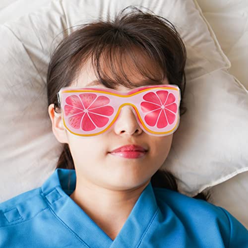 WOONEKY 4 Pcs Máscara de gel de gelo para os olhos olheiras compressas quentes máscaras de gel para