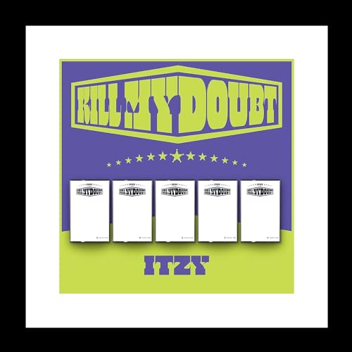 ITZY KILL MY DOUBT 7th Mini Album Contents+POB+Photocard+Tracking Sealed (Cassette Tape LIA Version)