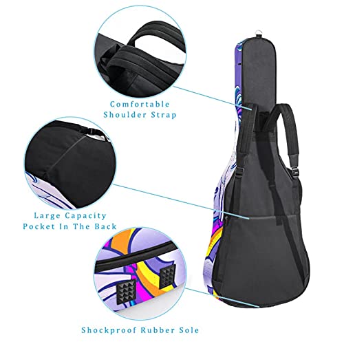 Housse guitare acoustique classique imperméable contre l'humidité
