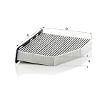 Mann-Filter CUK 2939 Cabin Filter With Activated Charcoal for select Audi/Volkswagen models - Image 3