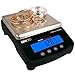 GemOro Platinum PRO1601 | Durable Precise Jewelers Countertop Portable Scale | Digital Precision Tool with Expert Professional Reading & Accuracy 1600g x 0.1g Readability (9751)