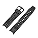 Produktbild PU Armband für Casio Edifice EF 550 / EF 523 Herren Sport Wasserdicht Ersatz Armband Band Band Zubehör, metall, EF-523 black, Einheitsgröße