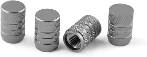 Miniatura 63 de Tapones de válvula de neumático de aleación de aluminio, 8 tapas universales para válvulas de neumáticos de automóvil, cubiertas universales