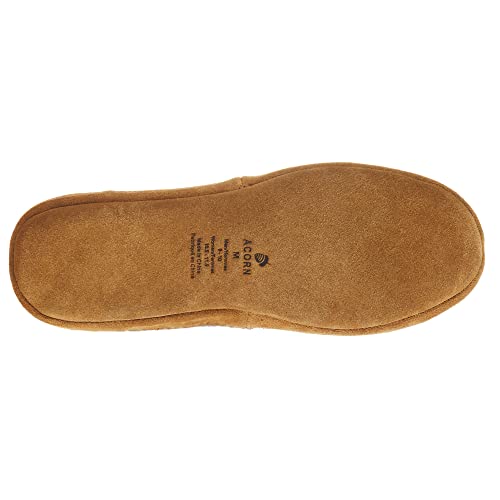 Acorn Unisex Polar Pair Ankle Fleece Slipper Sock, Dark Pine, 10.5-11.5 Us Men #TOP4