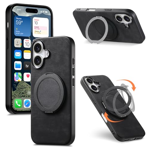 iPhone 13 mini �p �P�[�X 360°��]�X�^���h �c�����Ή� �����O �}�O�l�b�g���� MagSafe�Ή� �S�ʕی� ���h�~ �w��h�~ �X�}�z�P�[�X 13 mini �w�ʋ��� �Ռ��z�� �����Y�ی� 360�x�ی� ������� ���I �������U�[ �u