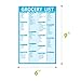 Hebayy 90 Pages Grocery Shopping Weekly Planner List Note Pad with Magnet Mountings (6