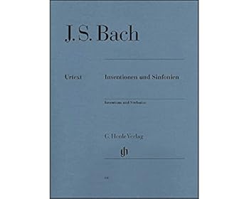 Sheet music J.S. Bach: Inventions and Sinfonias BWV 772-801 Book