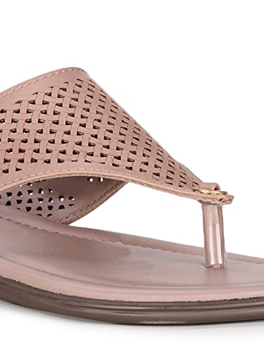 Image of Bata Women Wedge Heel Thongs
