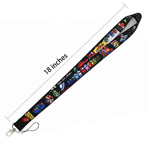 Cartoon Airpod Case, Cute Airpods 2 & 1 Case Cover With Long Lanyard Keychain, Soft Silicone Protective Accessories Cases Kawaii Funny Cool For Women Girls Men Boy (A Red) #TOP2