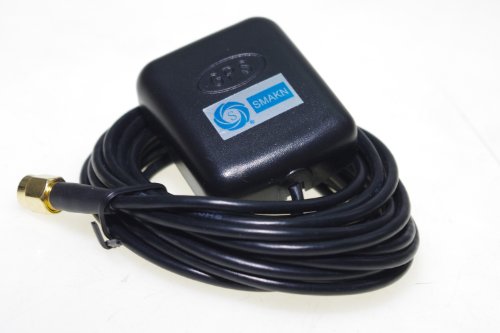 SMAKN 28dB LNA Gain 1575.42MHz SMA GPS Active Antenna Aerial Connector Cable