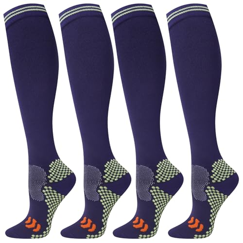 Compression Socks (2/3 Pair) for Men and Women 20-30 mmHg Compression